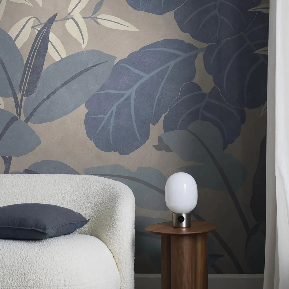 Grand Leaves Mural Wallpaper - Borastapeter
