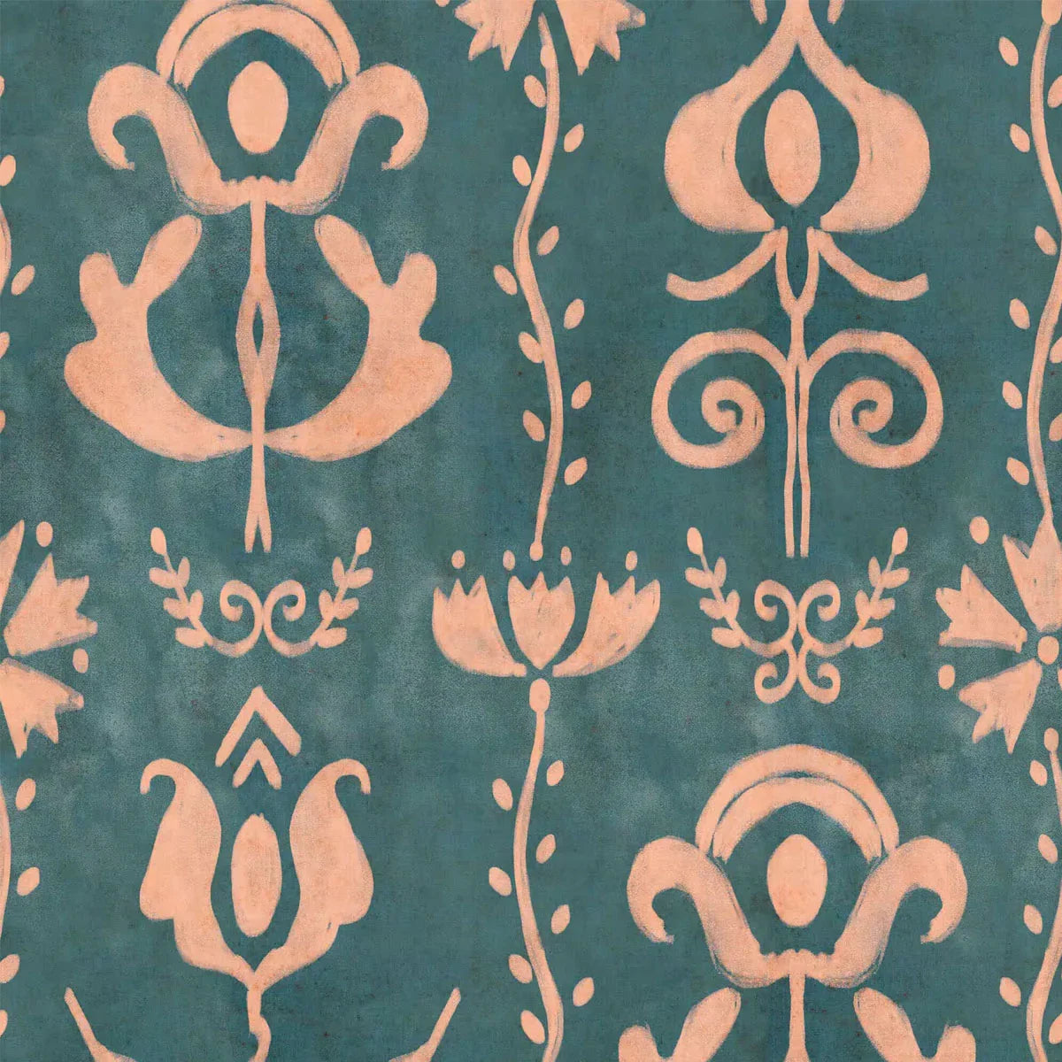Grandma's Stencil Wallpaper - Mind The Gap