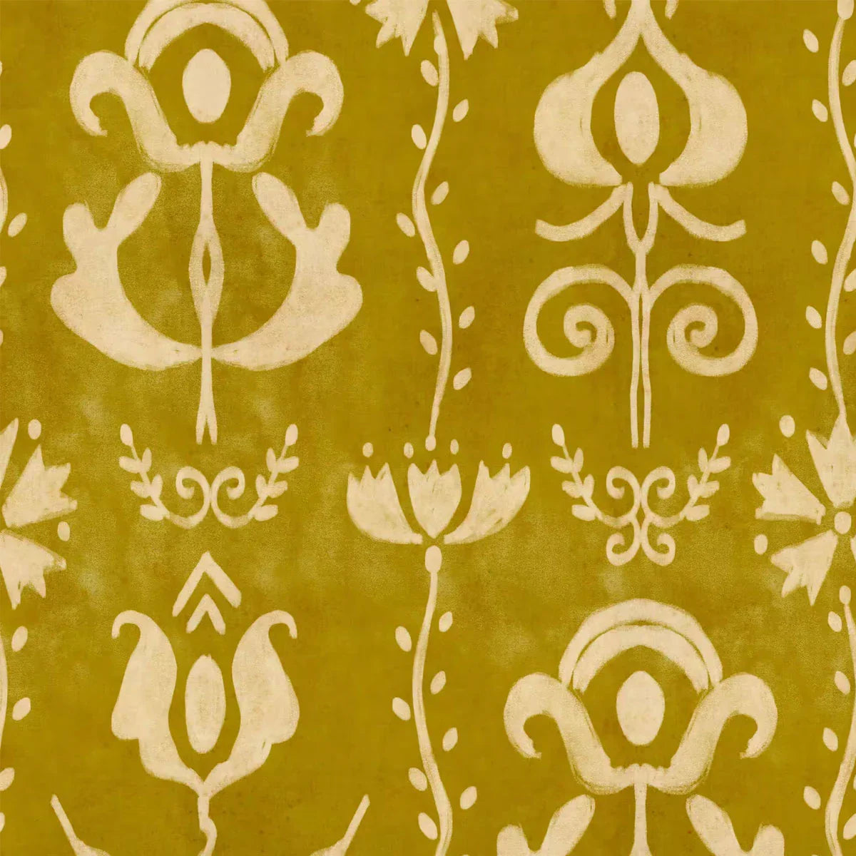Grandma's Stencil Wallpaper - Mind The Gap