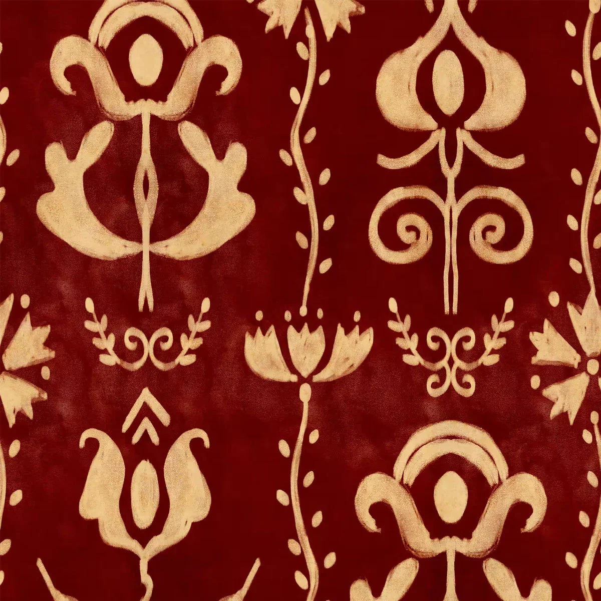 Grandma's Stencil Wallpaper - Mind The Gap