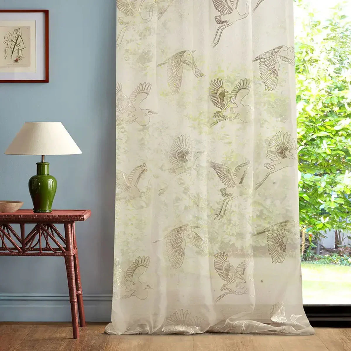 Great Egrets Fabric - Sanderson