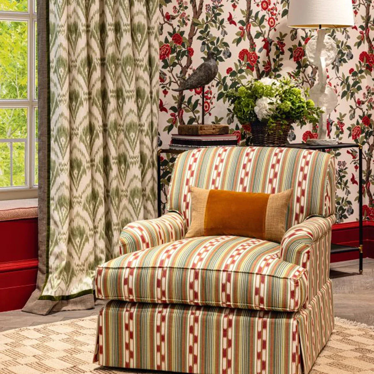 Halki Stripe Fabric - GP&J Baker