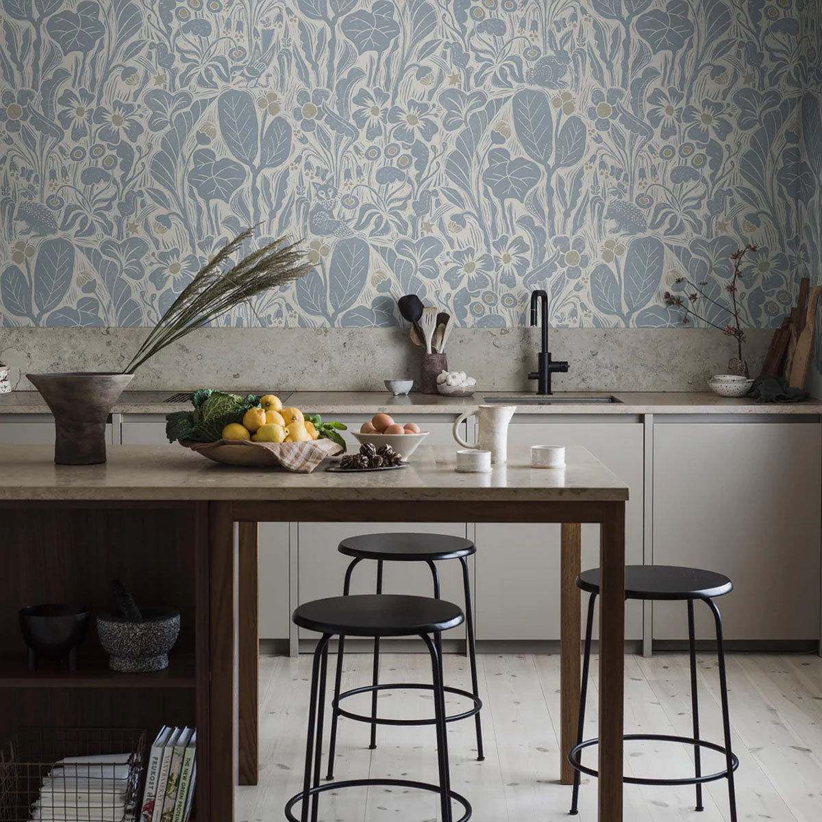 Hanna Werning Vårstället Mural Wallpaper - Borastapeter