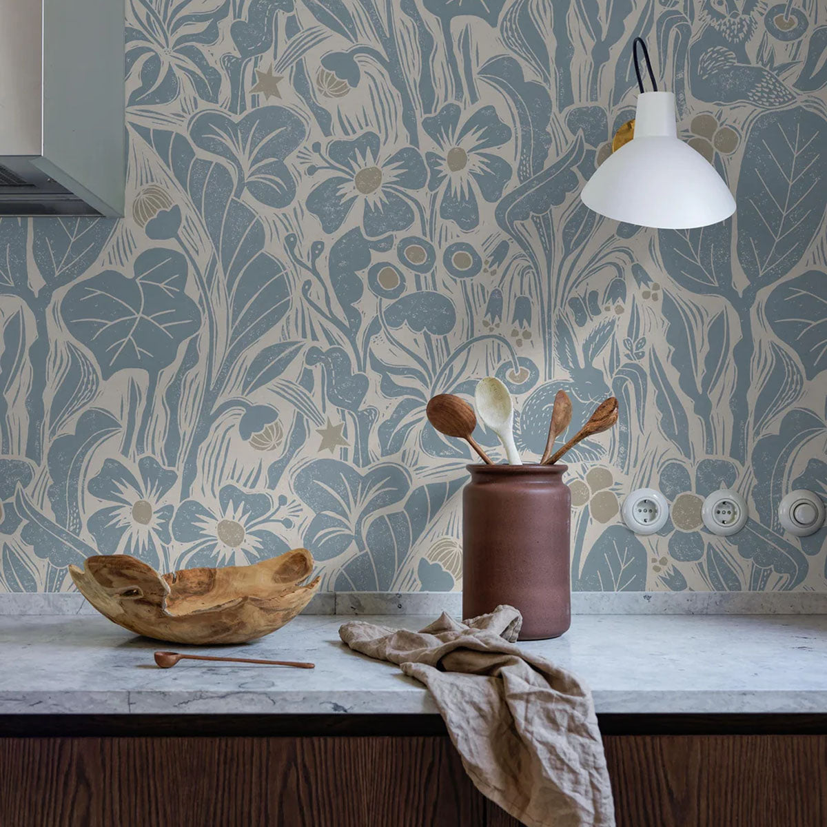 Hanna Werning Vårstället Mural Wallpaper - Borastapeter