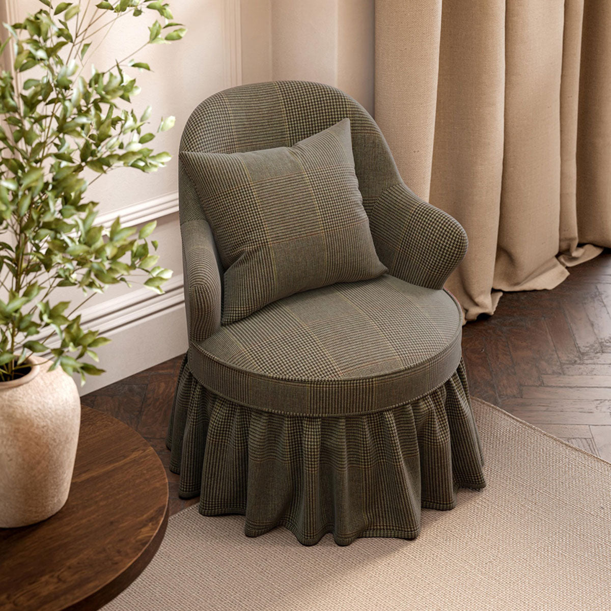 Sanderson Hareford Wool fabric – Muntjac (2)