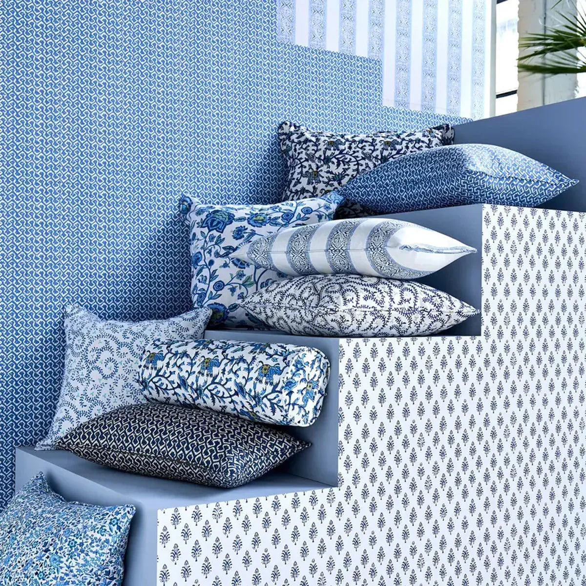 Hathi Embroidery Fabric - Clarke & Clarke