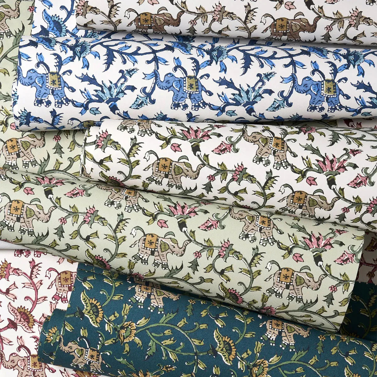 Hathi Wallpaper - Clarke & Clarke