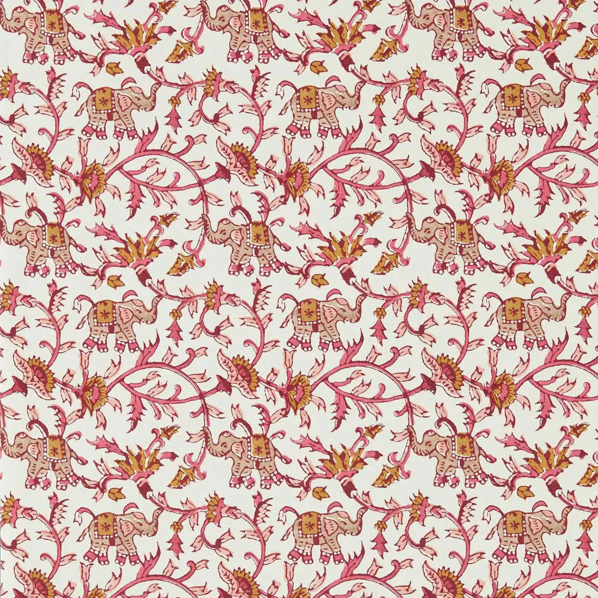 Hathi Wallpaper - Clarke & Clarke