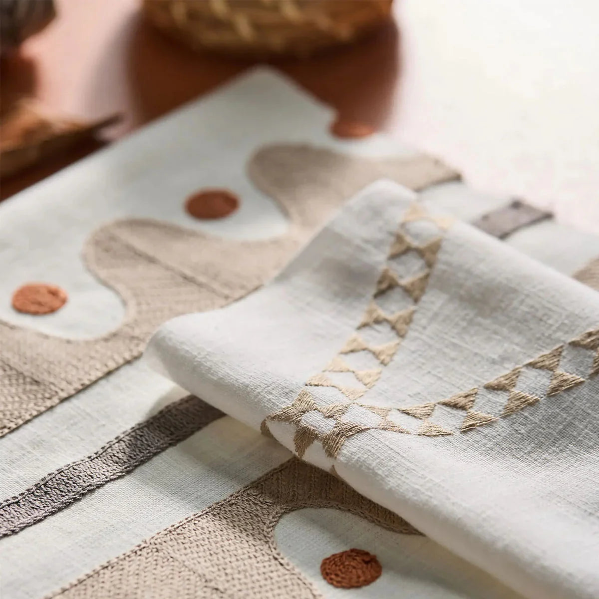 Hayloft Embroidery Fabric - Scion
