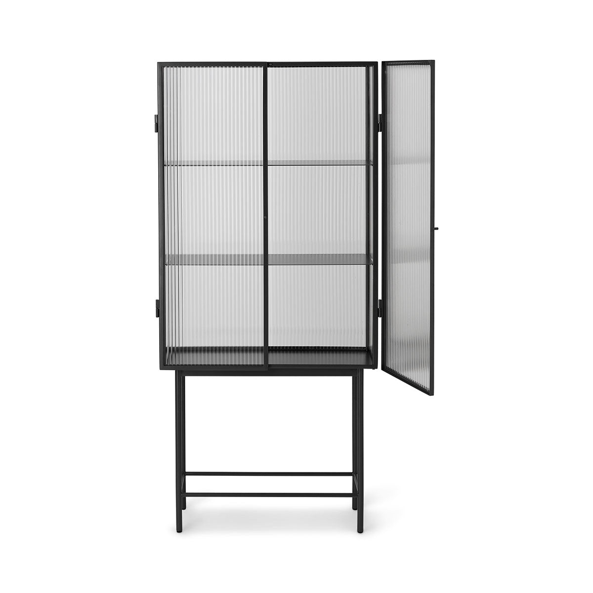 Haze Vitrine Reeded Glass - ferm LIVING