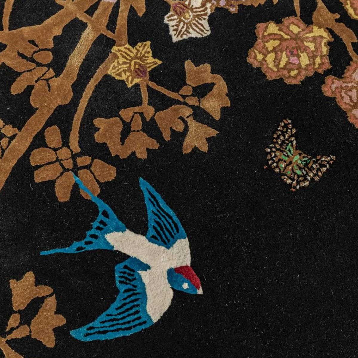 Healing Florals Hand Tufted Rug - Wendy Morrison Design