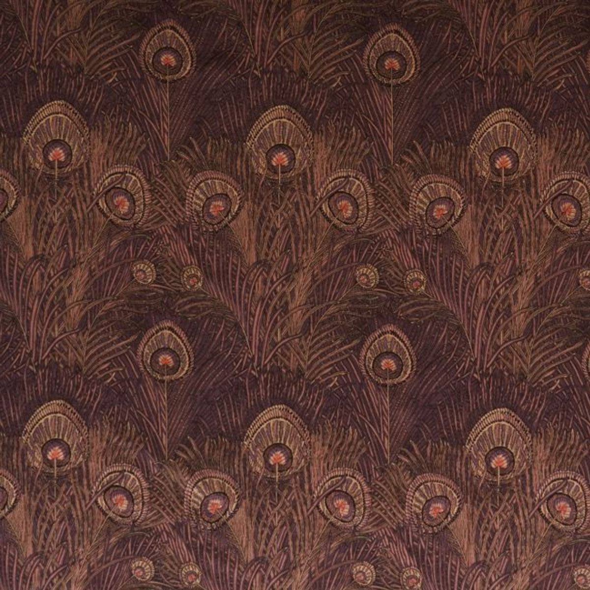 Hera Feather Velvet Fabric - Liberty