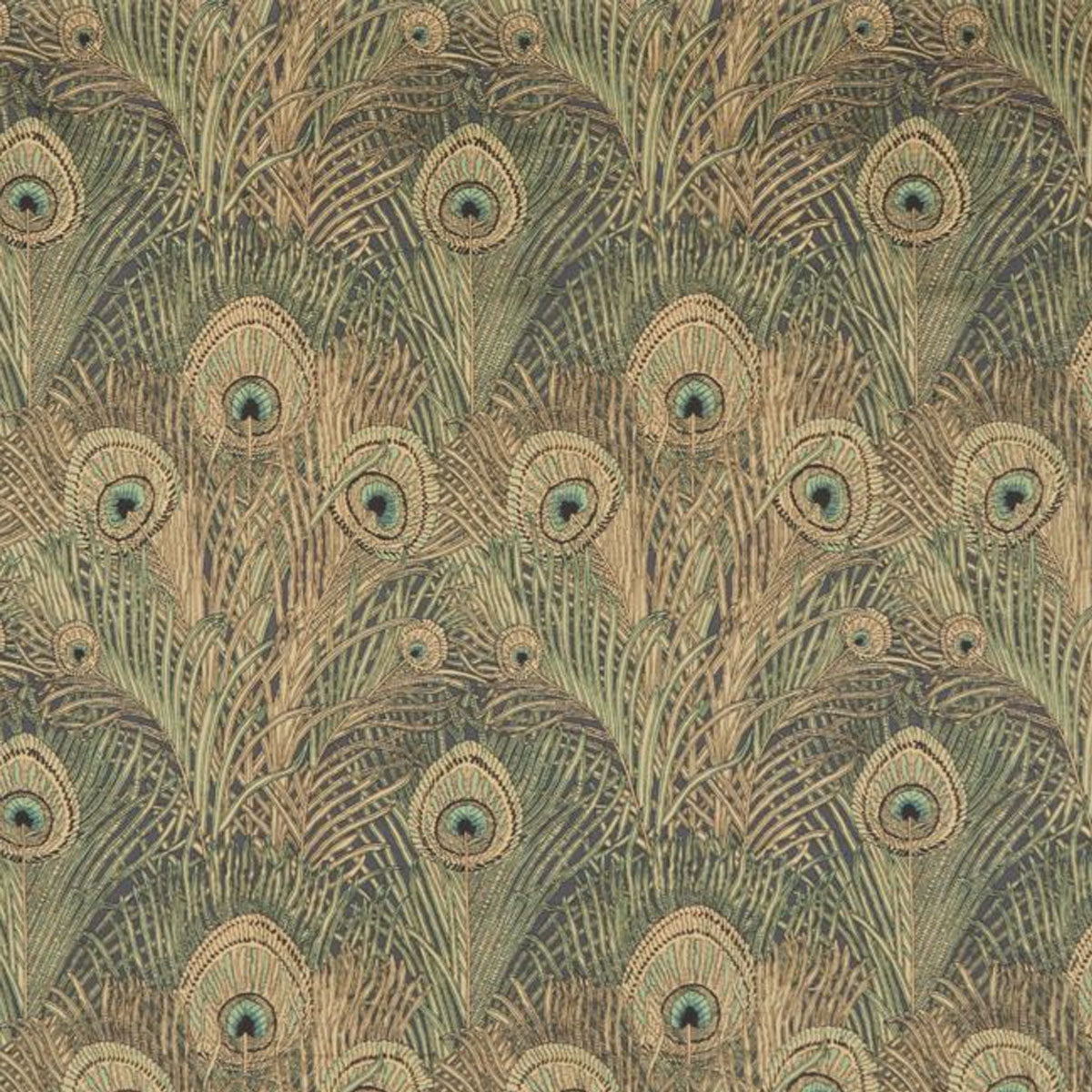 Hera Feather Velvet Fabric - Liberty
