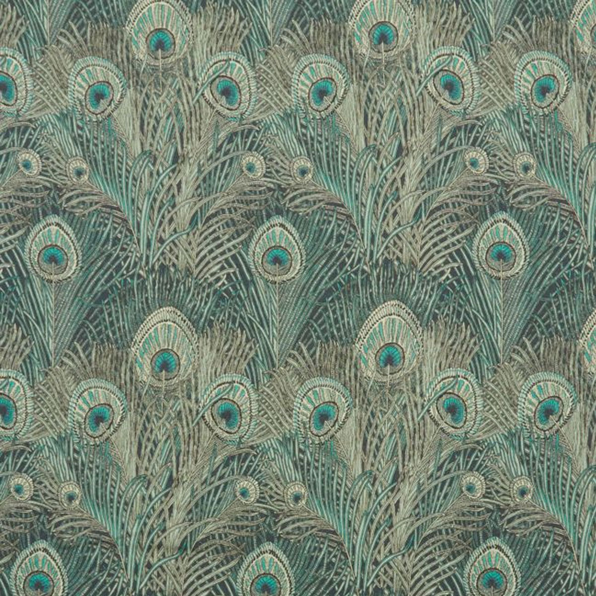 Hera Feather Linen Fabric - Liberty