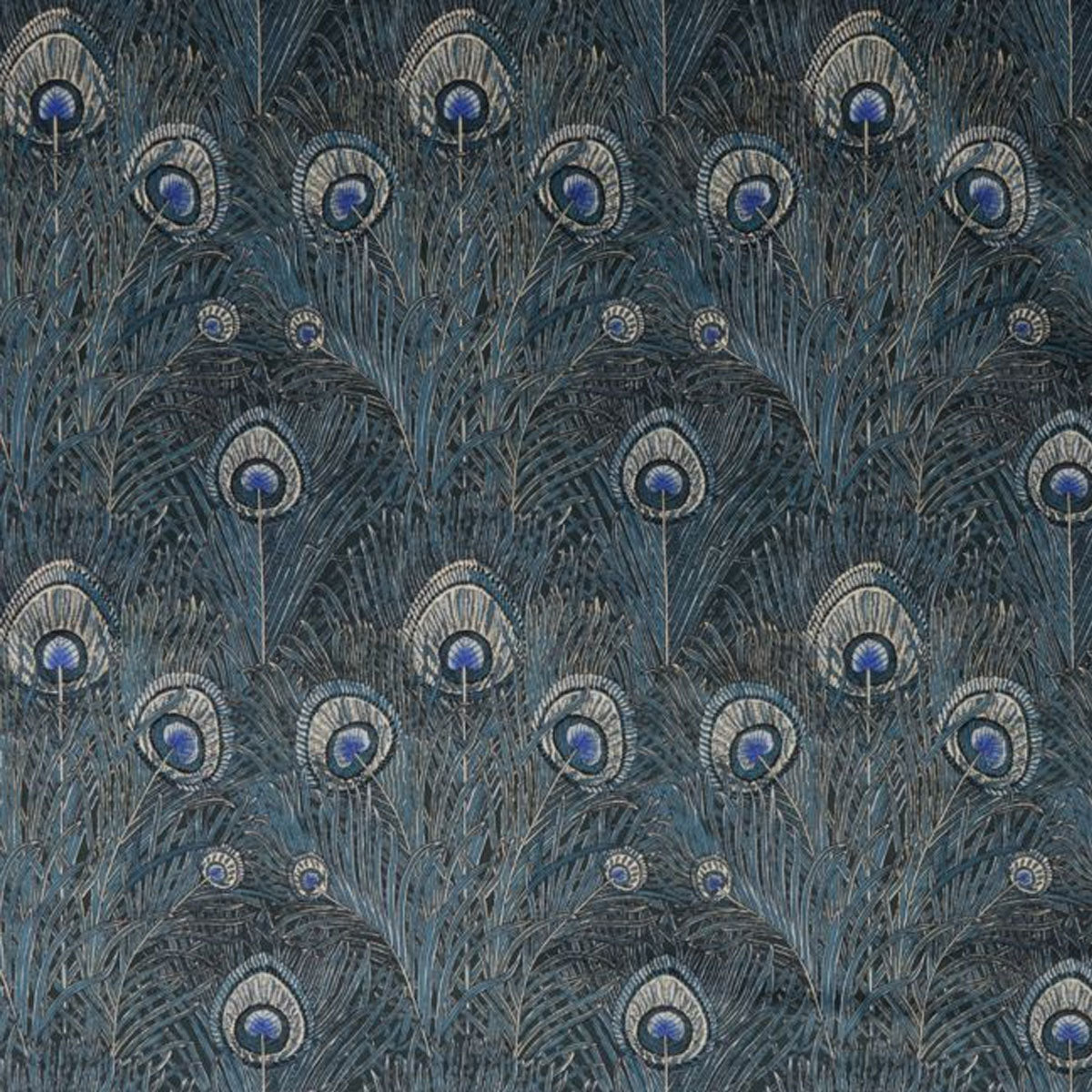 Hera Feather Linen Fabric - Liberty