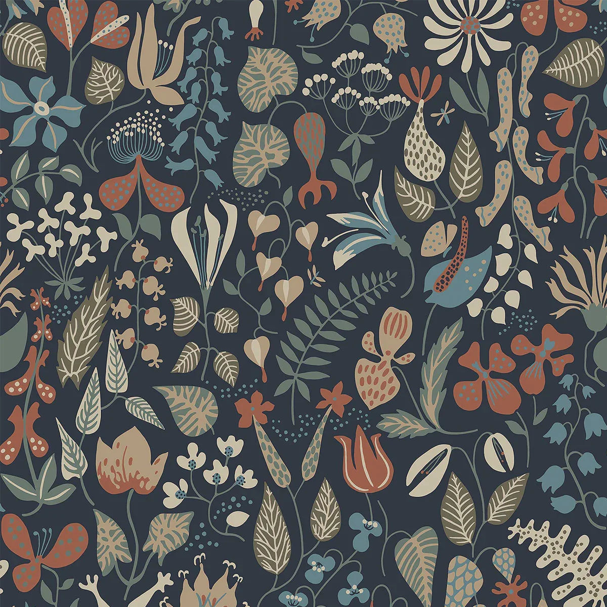 Herbarium Wallpaper - Borastapeter