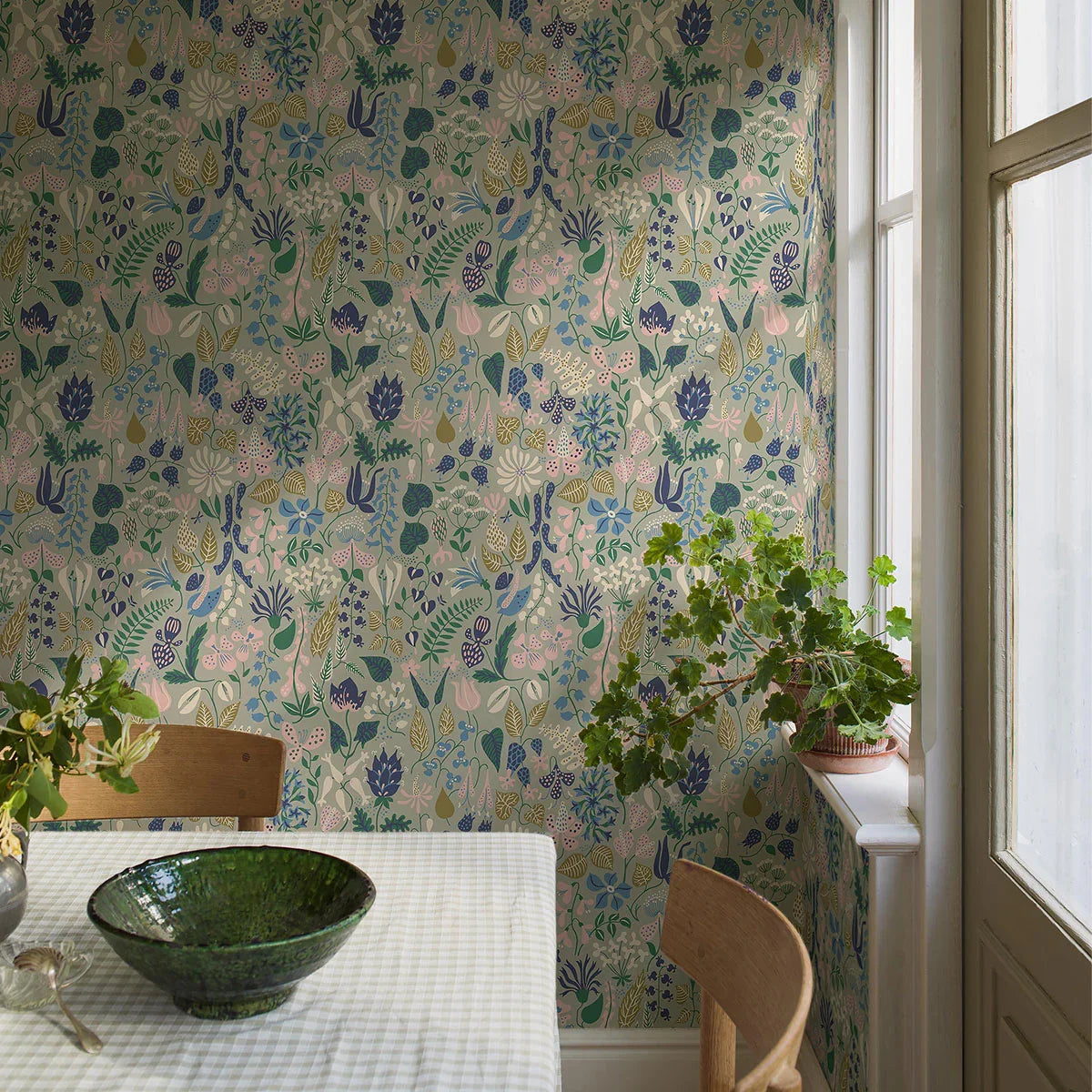 Herbarium Wallpaper - Borastapeter