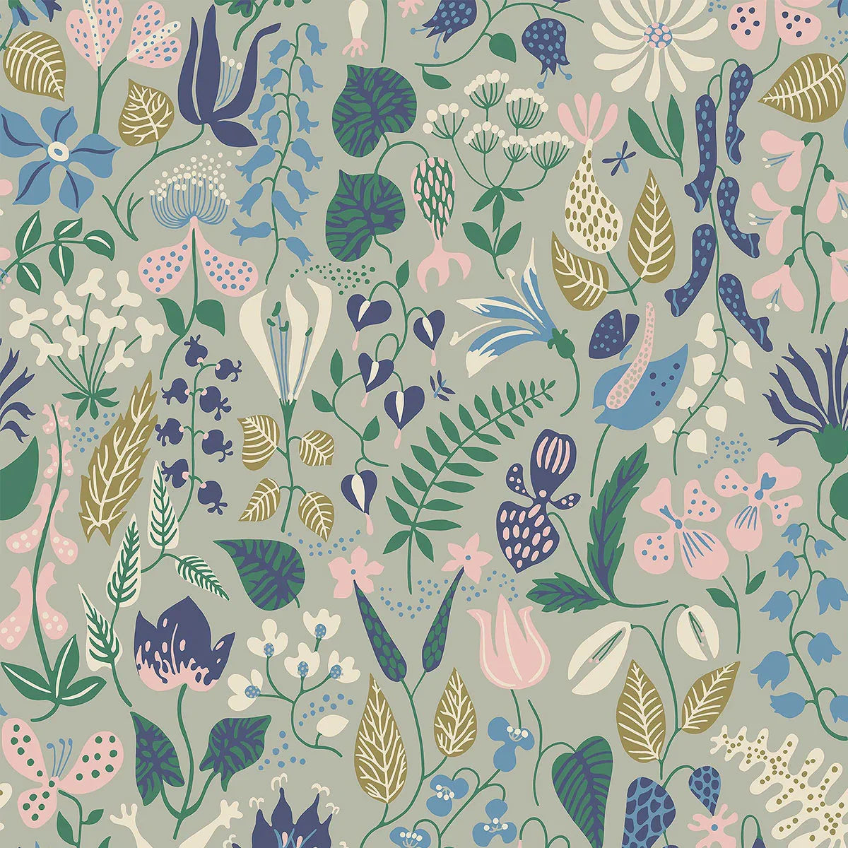 Herbarium Wallpaper - Borastapeter