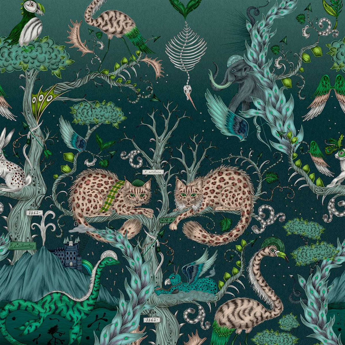Highland Wonder Wallpaper - Clarke &amp; Clarke X Emma Shipley