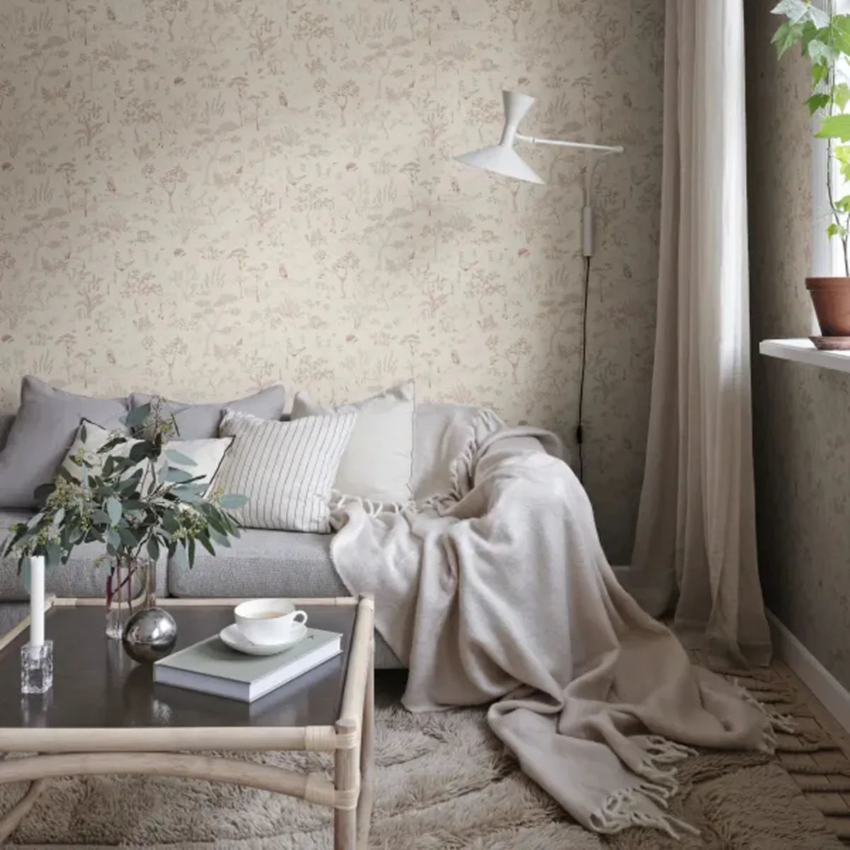 Hollie Wallpaper - Sandberg