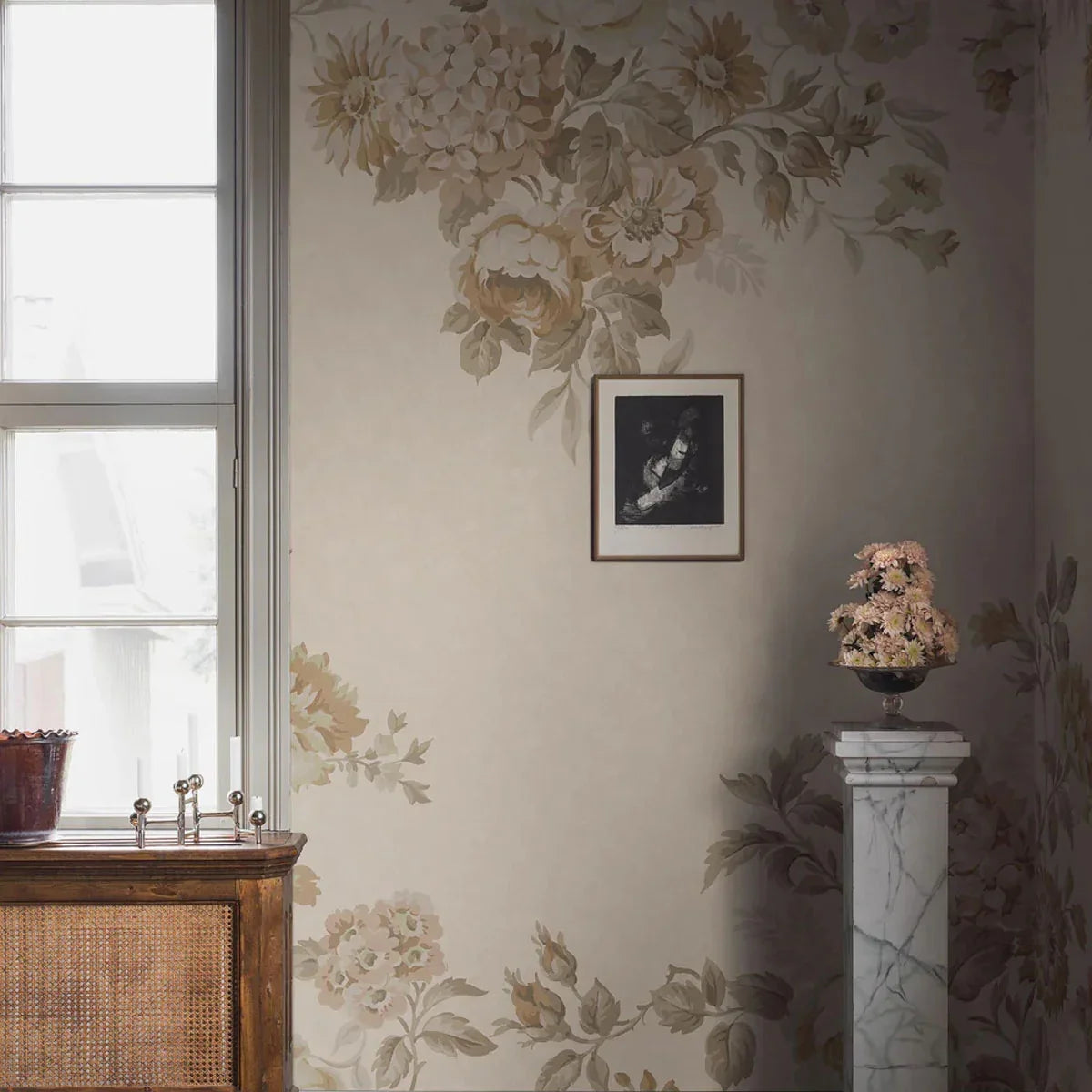 Hortensia Grand Mural Wallpaper - Borastapeter