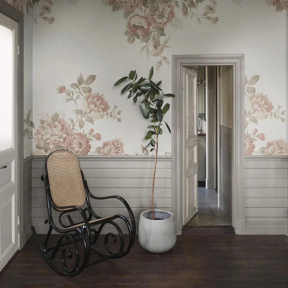 Hortensia Grand Mural Wallpaper - Borastapeter