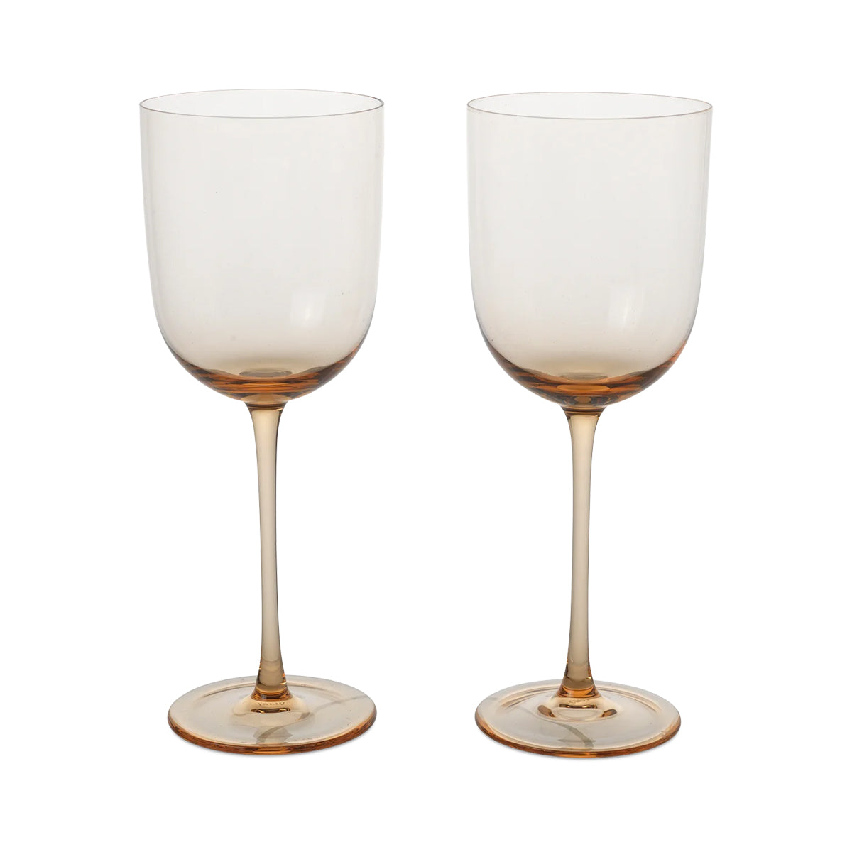 Host Red Wine Glasses Set of 2 Blush - ferm LIVING