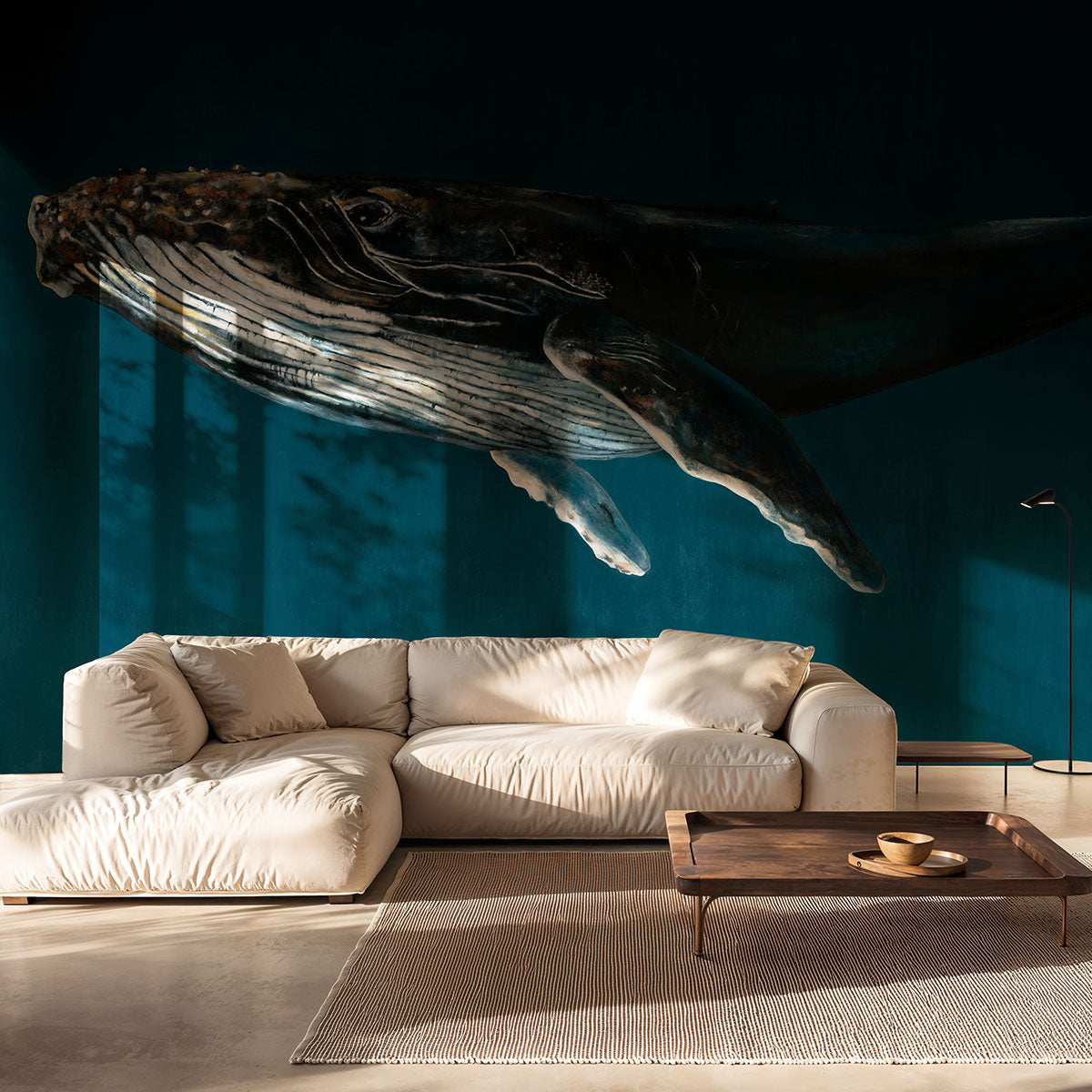 Humpback Whale Mural Wallpaper - Coordonne