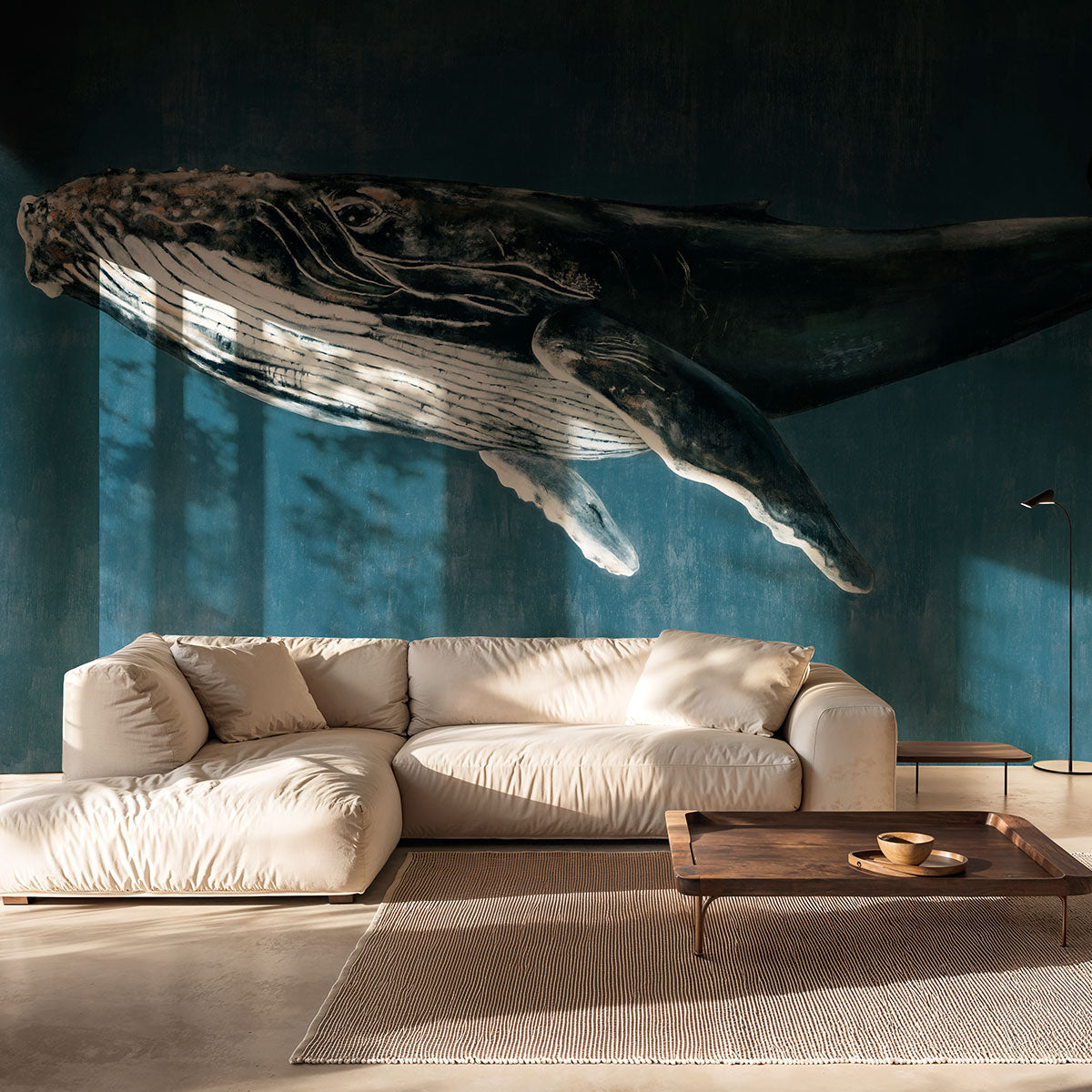 Humpback Whale Mural Wallpaper - Coordonne