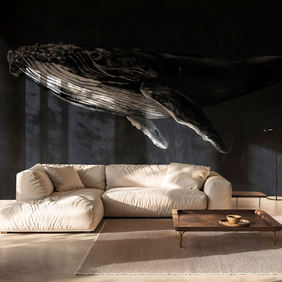 Humpback Whale Mural Wallpaper - Coordonne