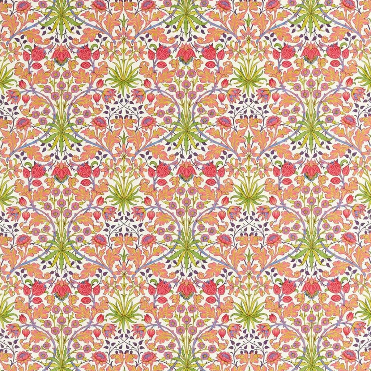 Morris &amp; Co &#39;Hyacinth - Cosmo Pink&#39; Fabric