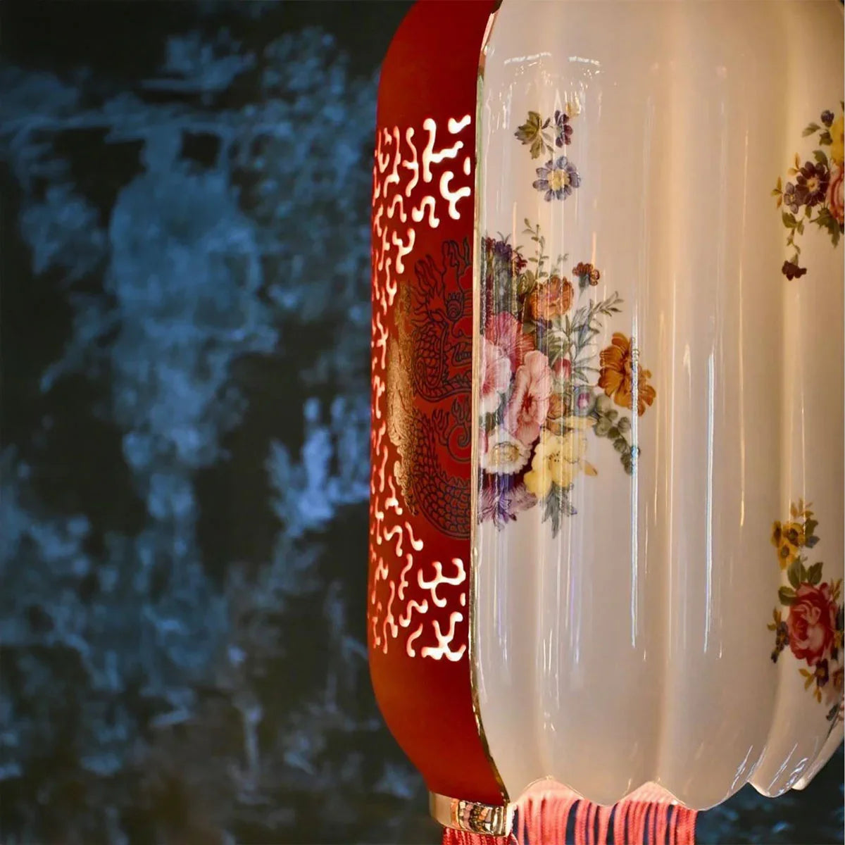 Hybrid Inalda Suspension Porcelain Lamp - Seletti