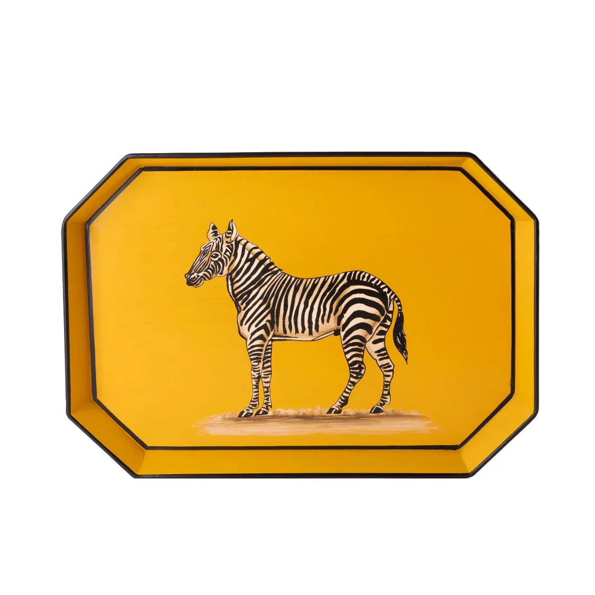 Hand Painted Iron Tray  - Les Ottomans