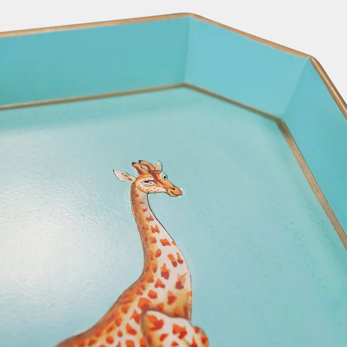 Hand Painted Iron Tray  - Les Ottomans