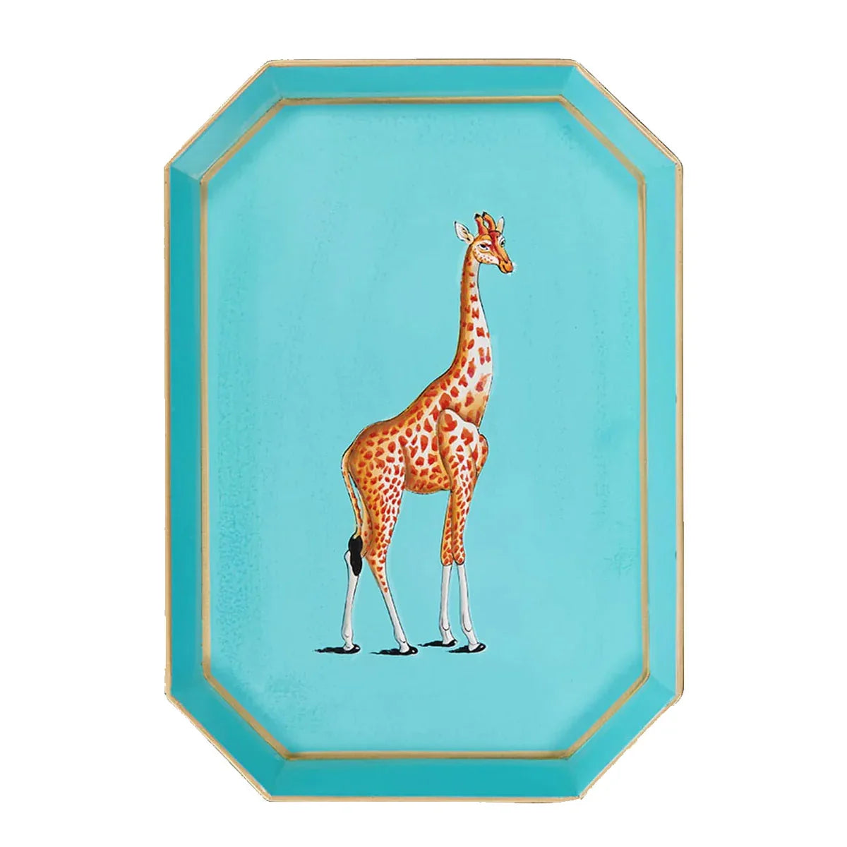 Hand Painted Iron Tray  - Les Ottomans