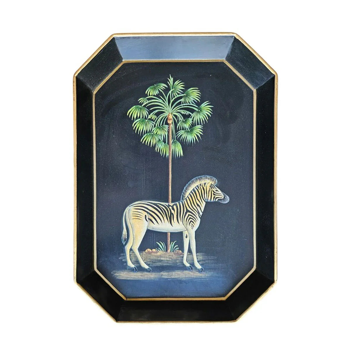 Hand Painted Iron Tray  - Les Ottomans