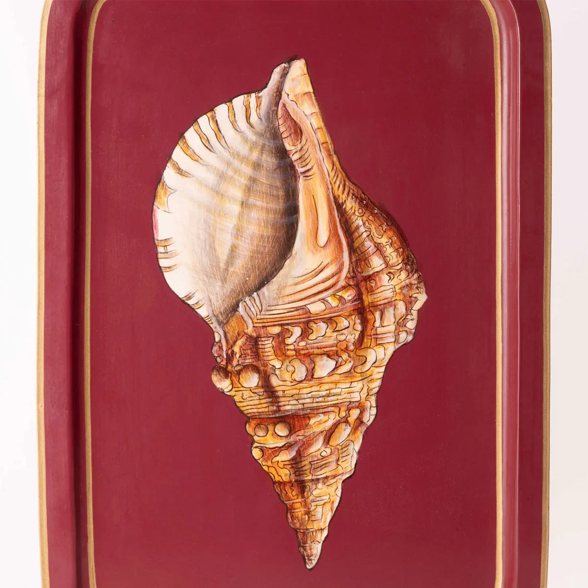 Hand Painted Iron Tray  - Les Ottomans