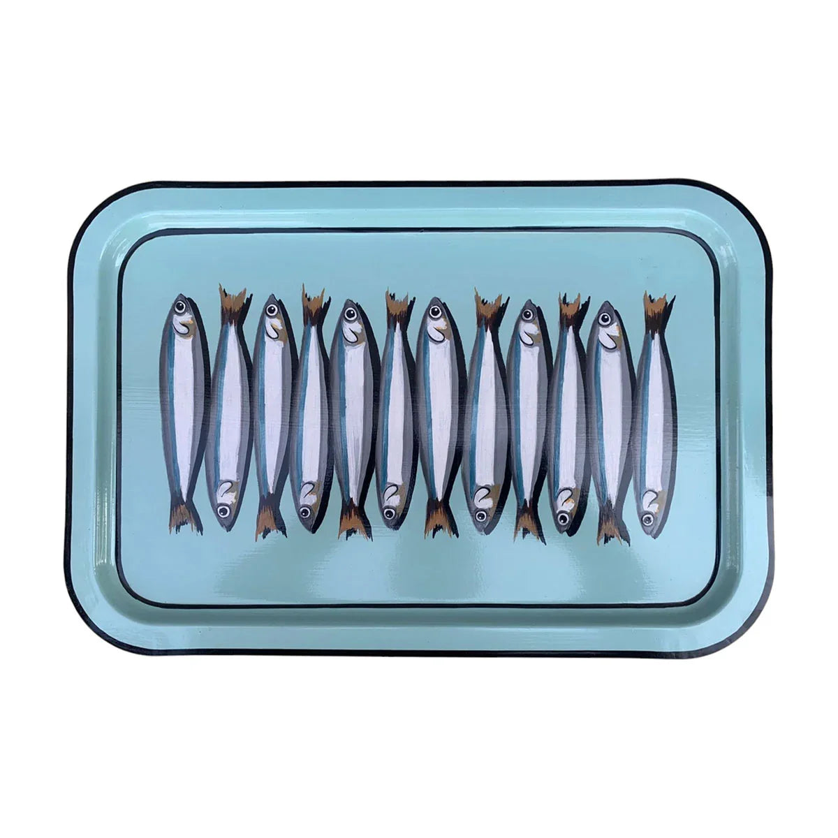 Hand Painted Iron Tray  - Les Ottomans