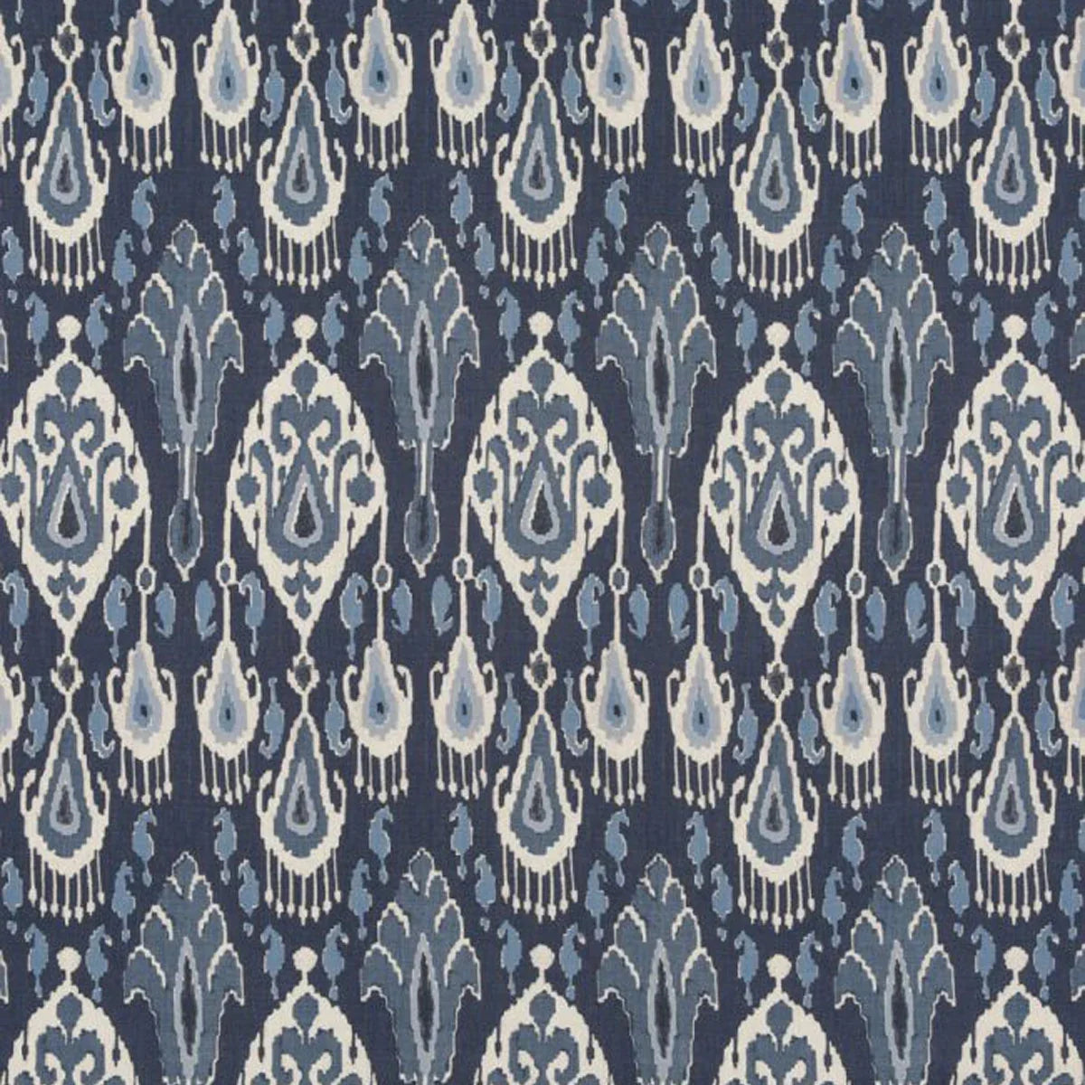 Ikat Bokhara Linen Fabric - GP&J Baker