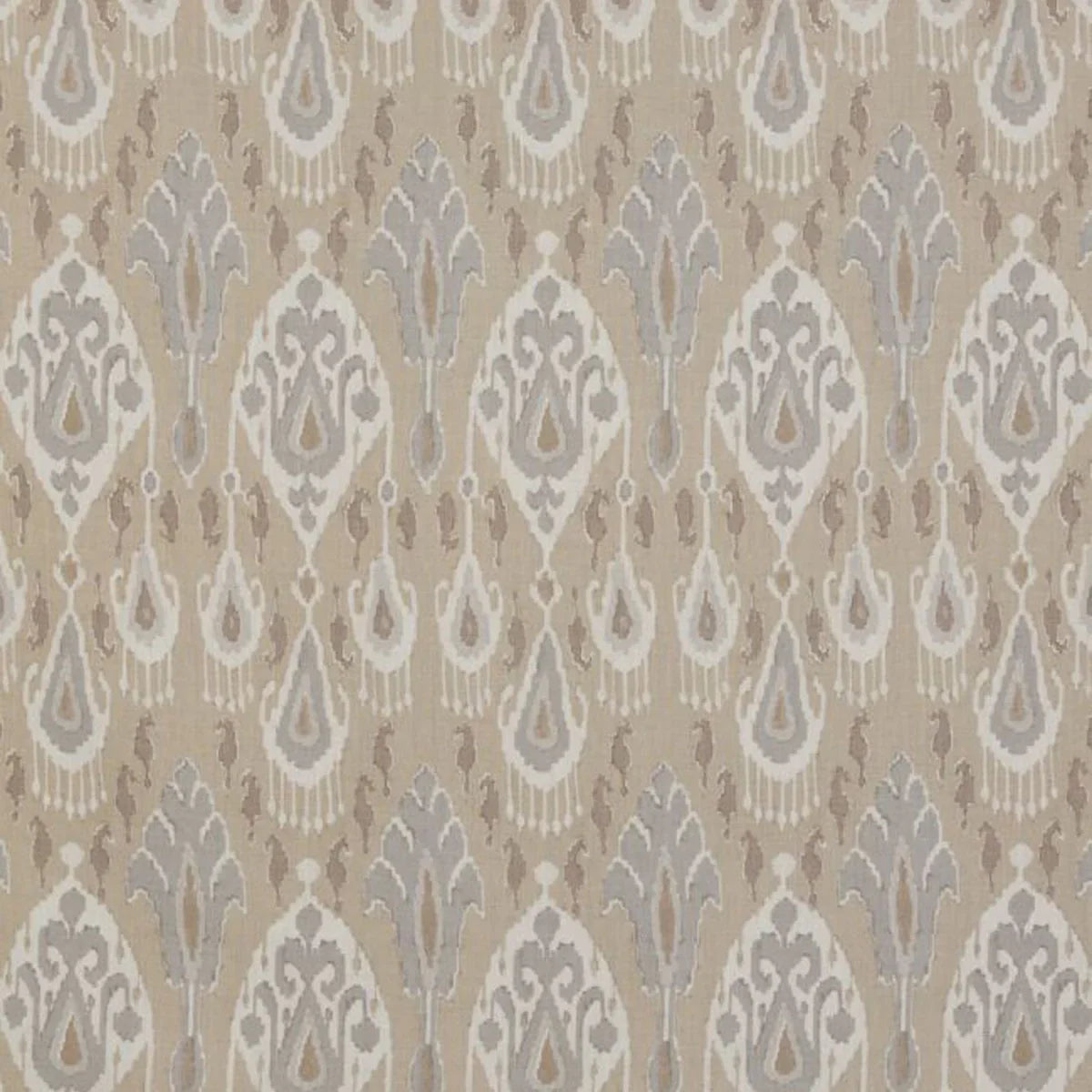 Ikat Bokhara Linen Fabric - GP&J Baker