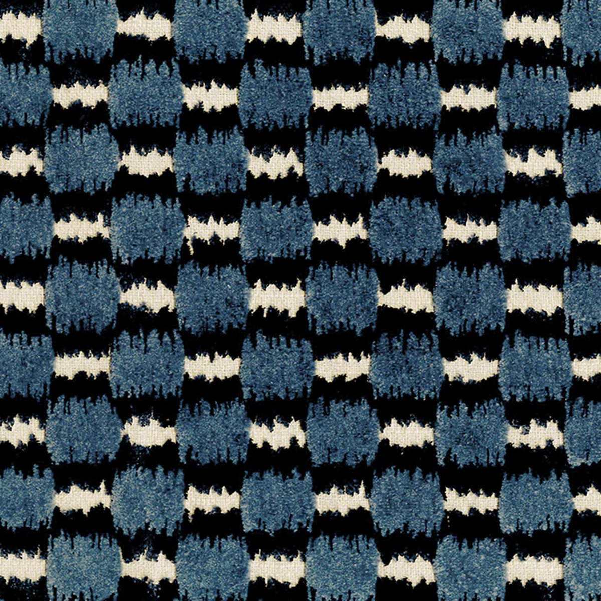 Ikat Checks Fabric - JORO