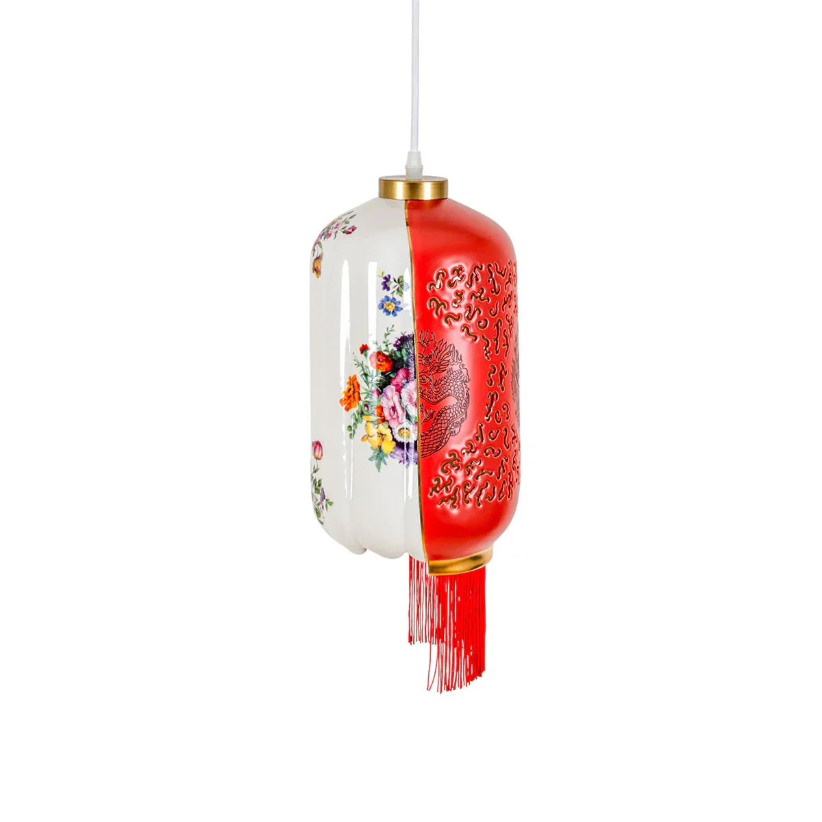 Hybrid Inalda Suspension Porcelain Lamp - Seletti
