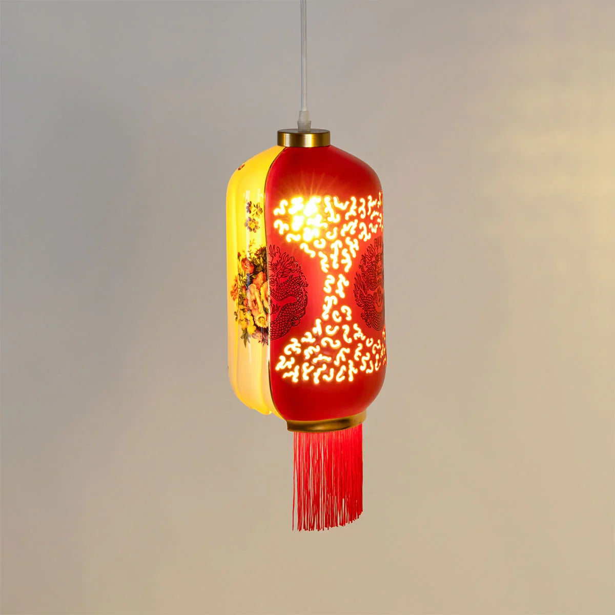 Hybrid Inalda Suspension Porcelain Lamp - Seletti