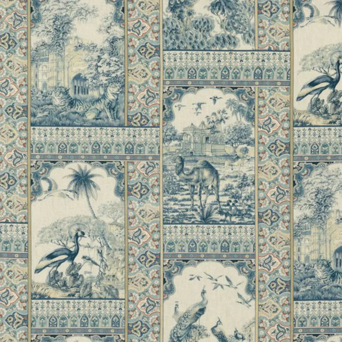 Indienne Toile Fabric - GP&J Baker