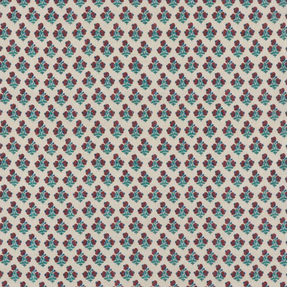 Jaipur Poppy Fabric - GP&J Baker