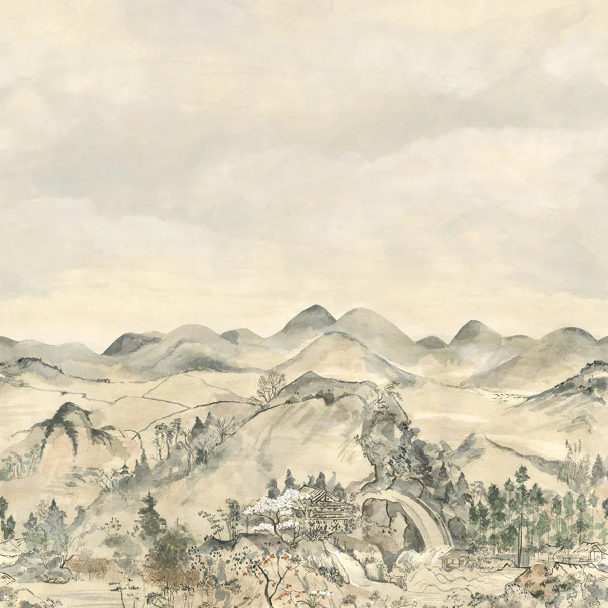 Japanese Chinoiserie Wallpaper - Cole & Son