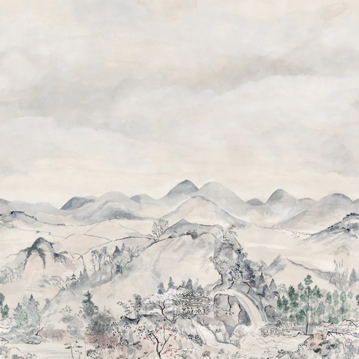 Japanese Chinoiserie Wallpaper - Cole & Son