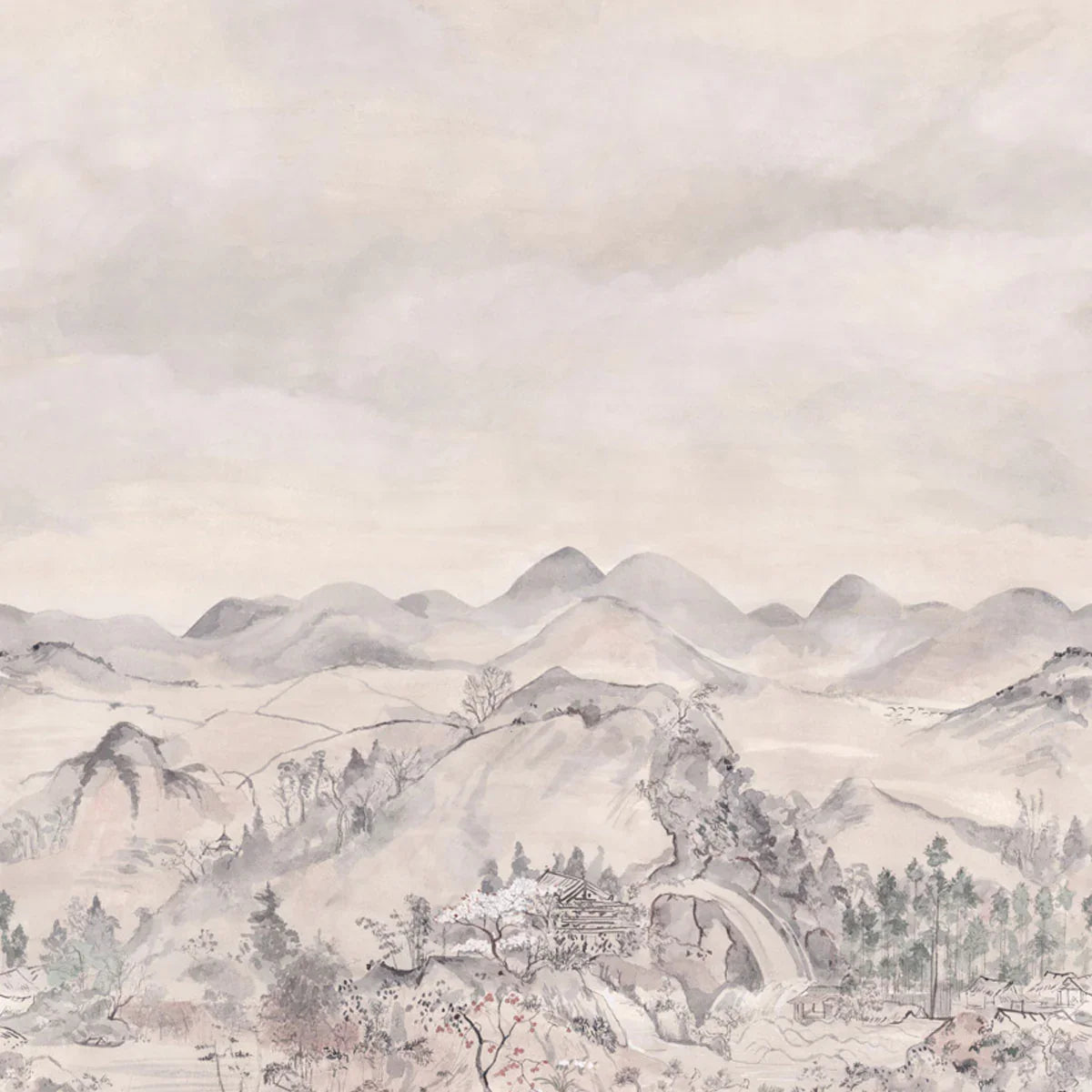 Japanese Chinoiserie Wallpaper - Cole & Son