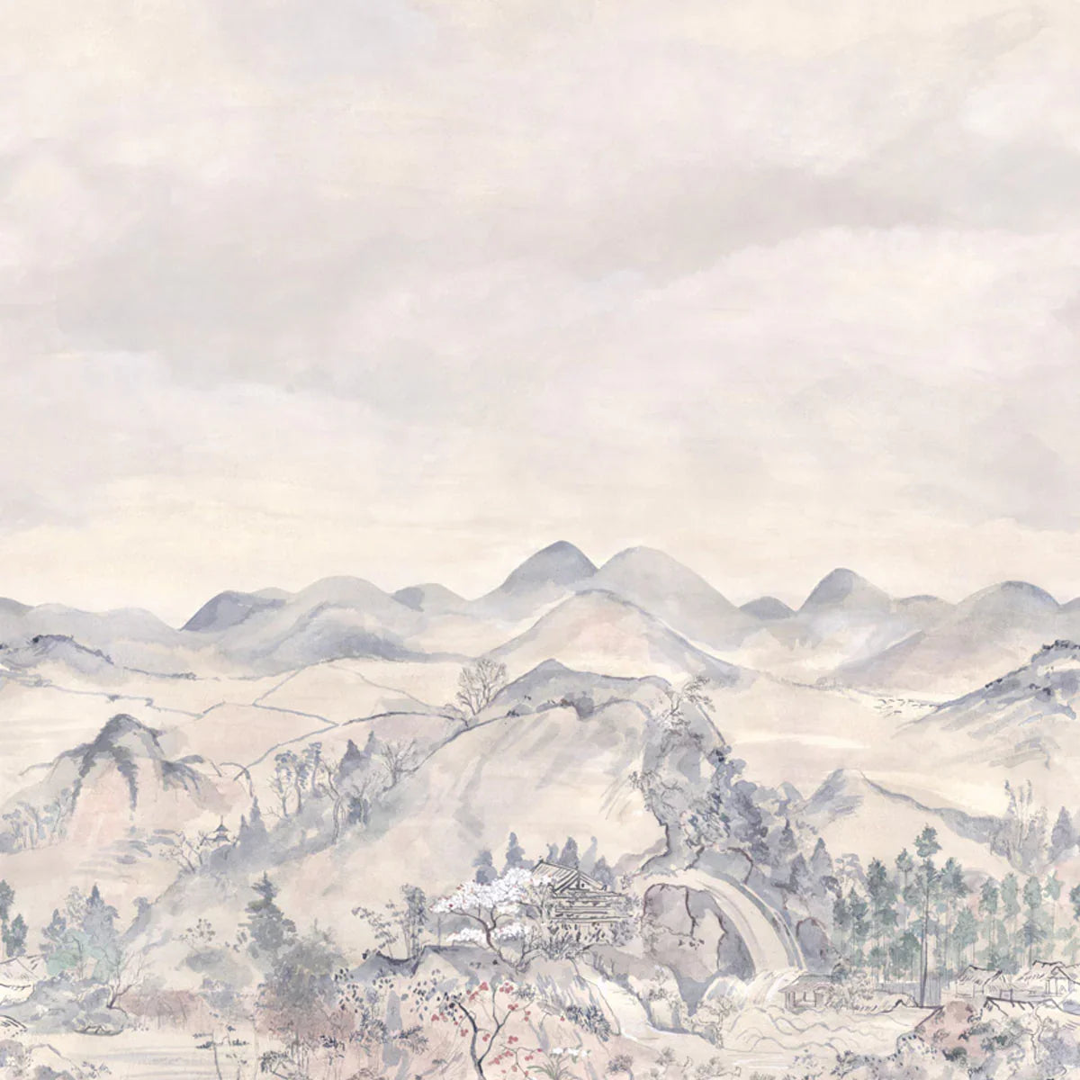 Japanese Chinoiserie Wallpaper - Cole & Son