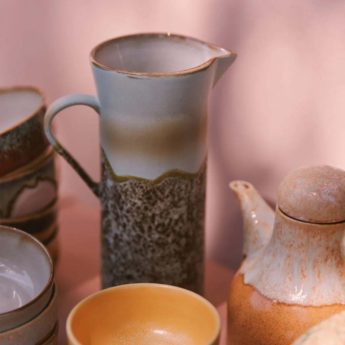 70s Ceramics Jugs - HKLIVING